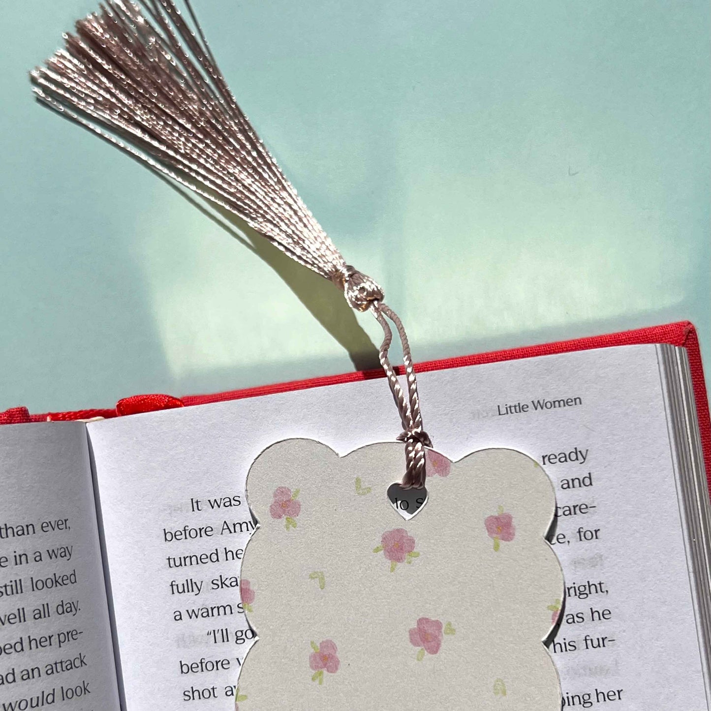 Cute cardstock bookmarks set