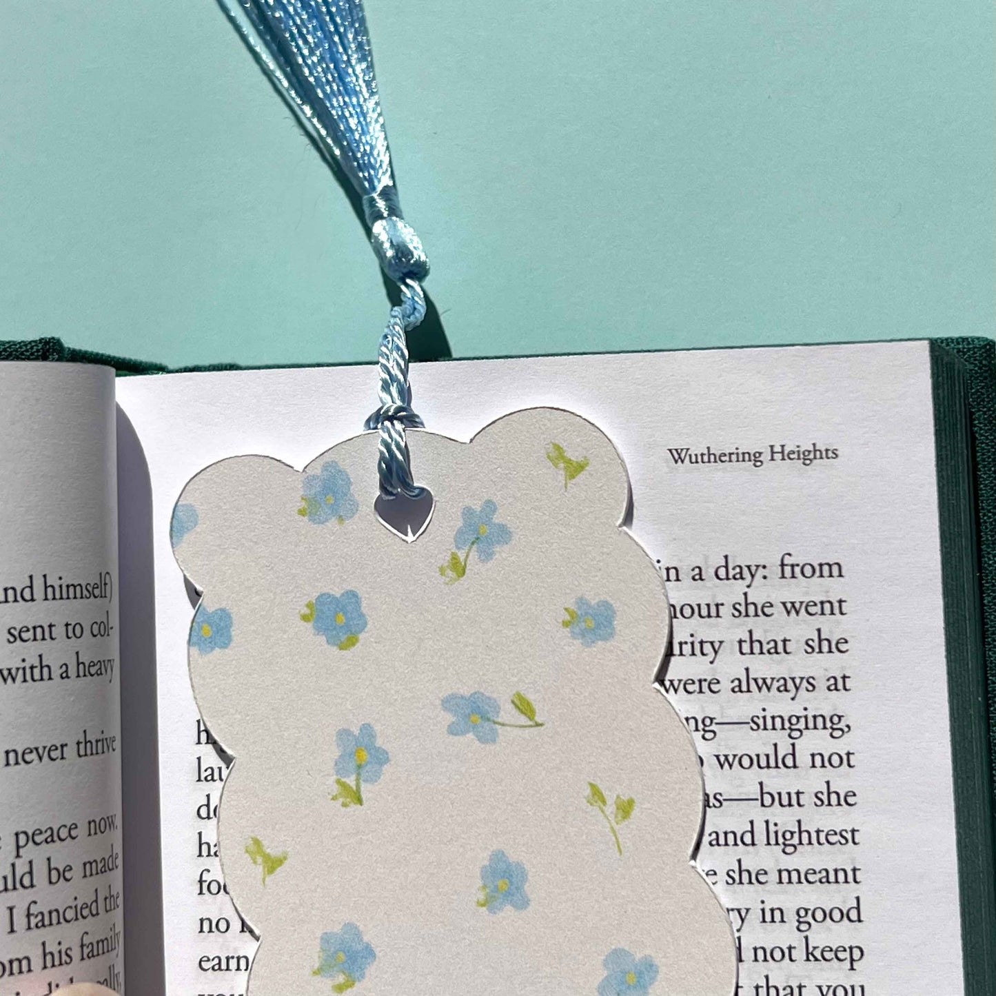 Cottagecore cardstock bookmarks set