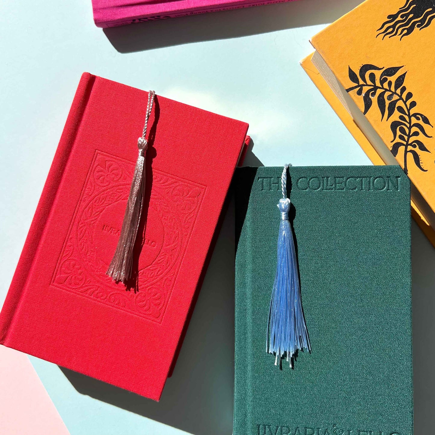 Cottagecore cardstock bookmarks set