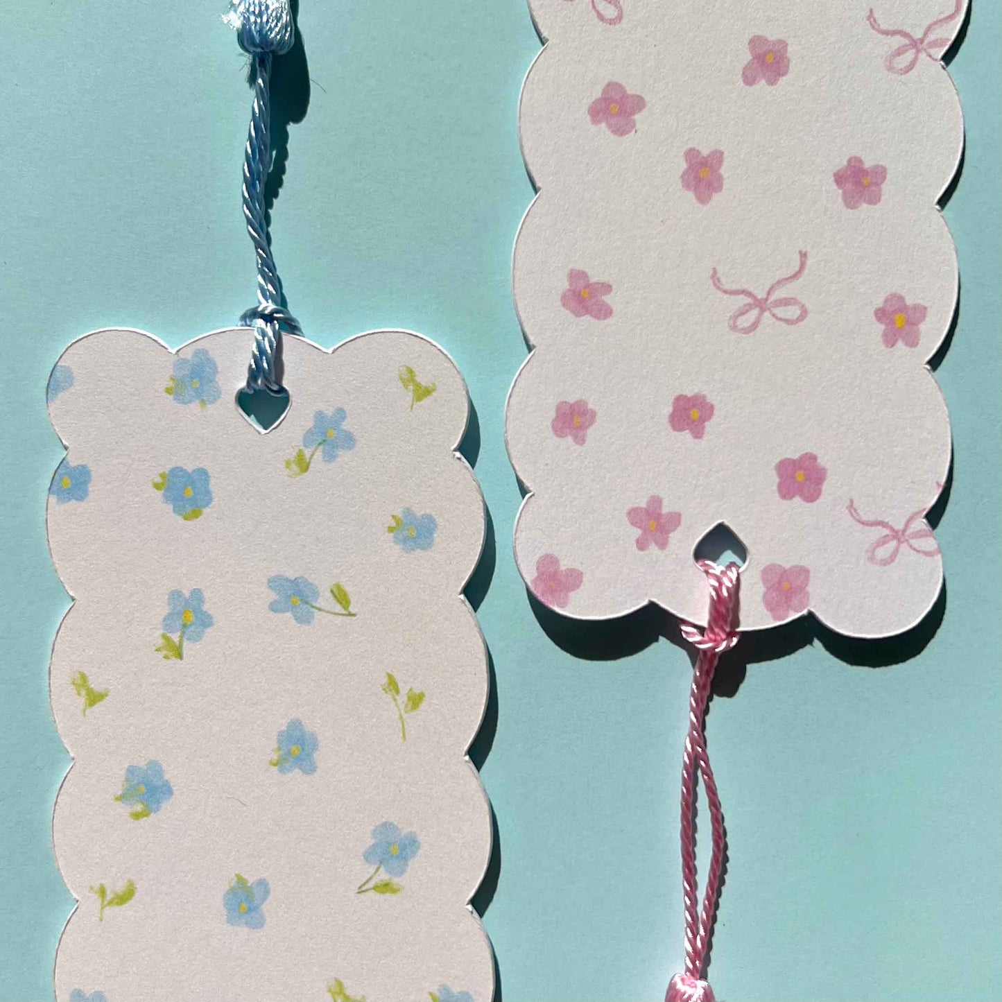 Cute cardstock bookmarks set