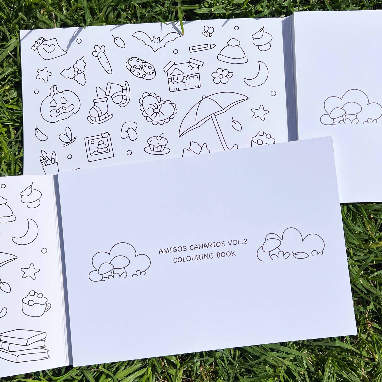 CUTE & COZY Amigos Canarios adult coloring book Vol.2
