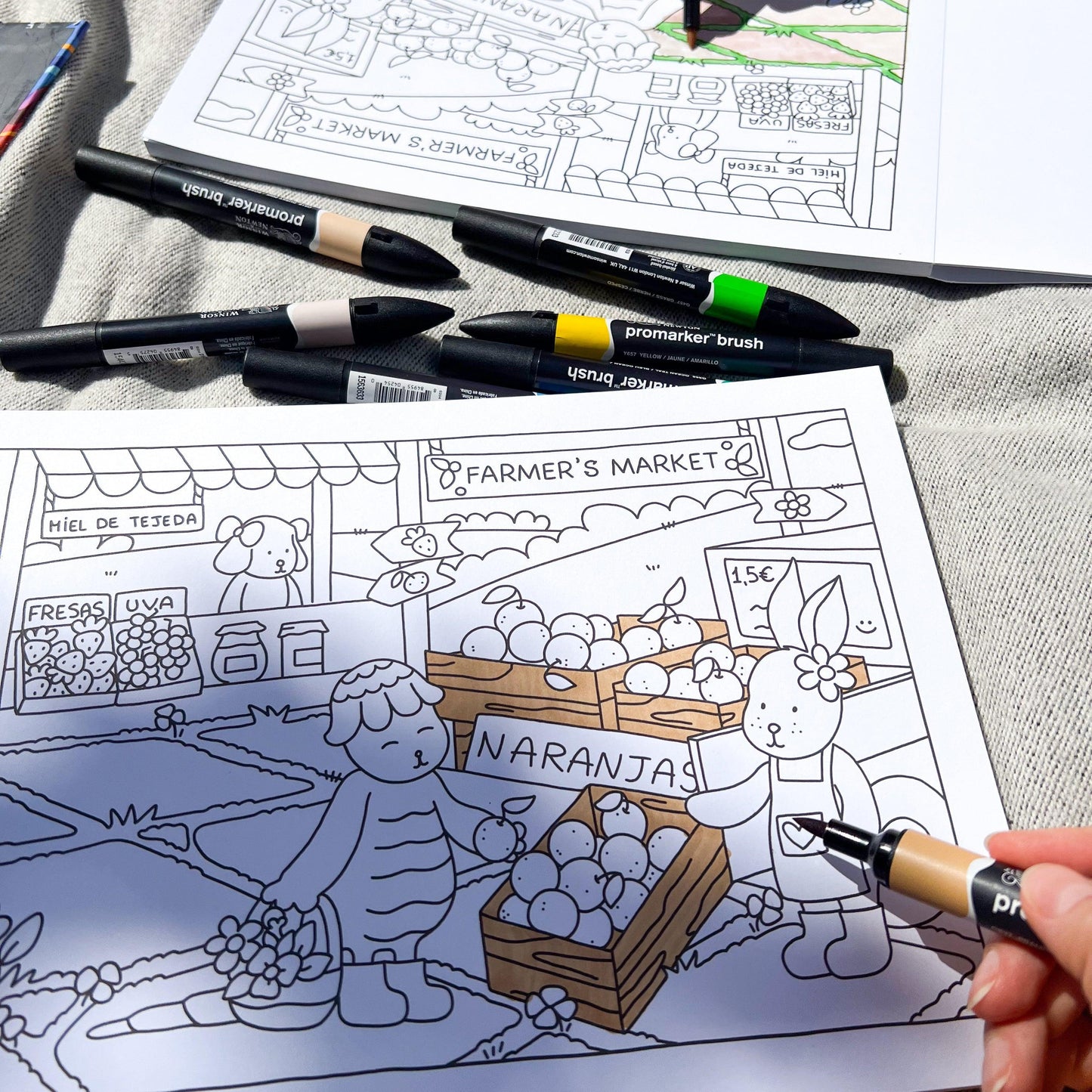 Amigos Canarios colouring book Vol.1 - amigoscanarios