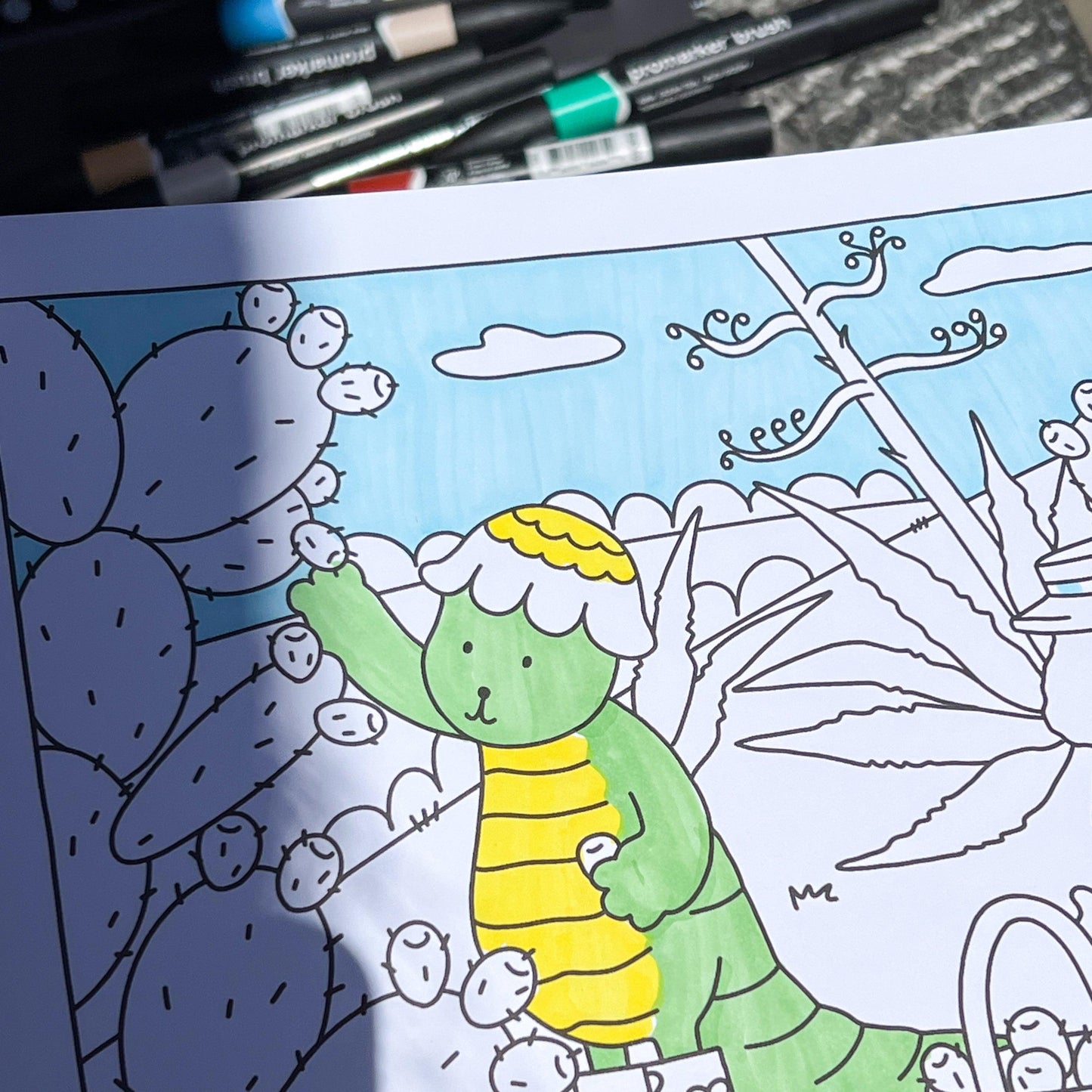 Amigos Canarios colouring book Vol.1 - amigoscanarios