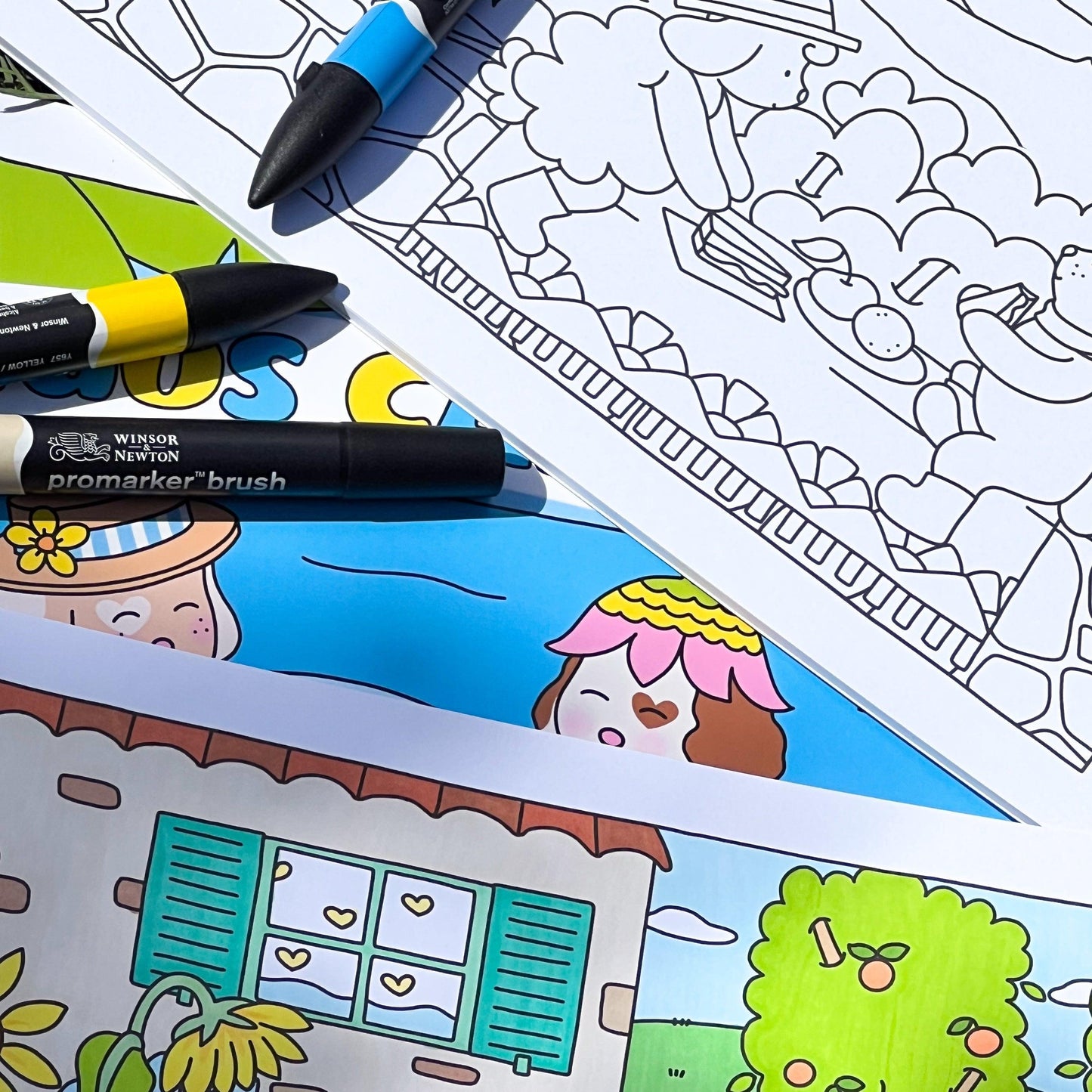 Amigos Canarios colouring book Vol.1 - amigoscanarios