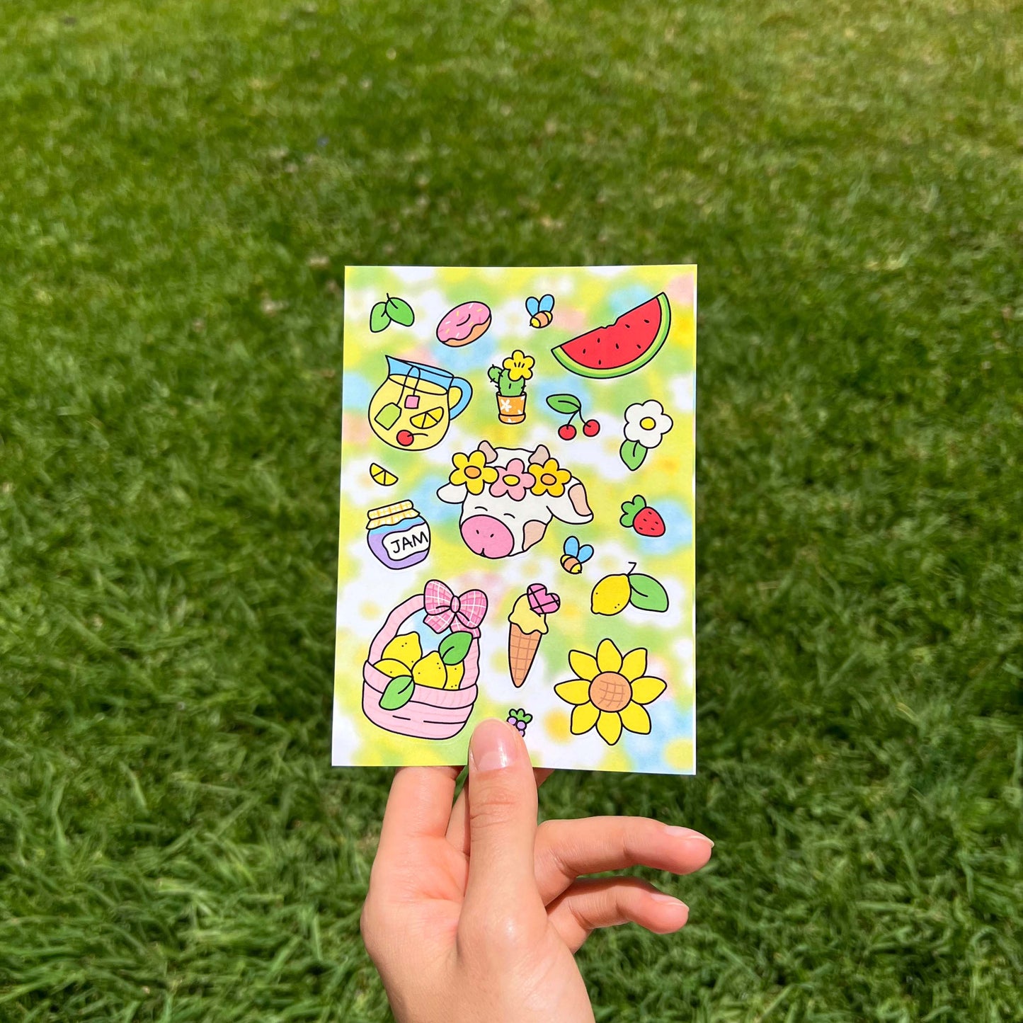 Amigos Canarios vol.4 freebie sticker