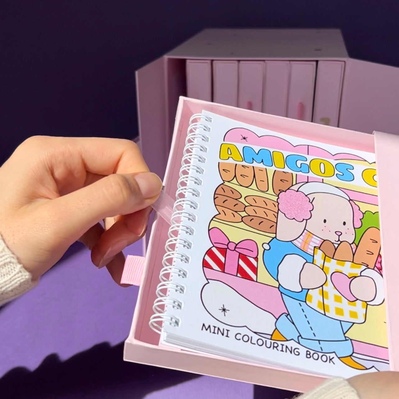 Amigos Canarios Colouring Advent Calendar