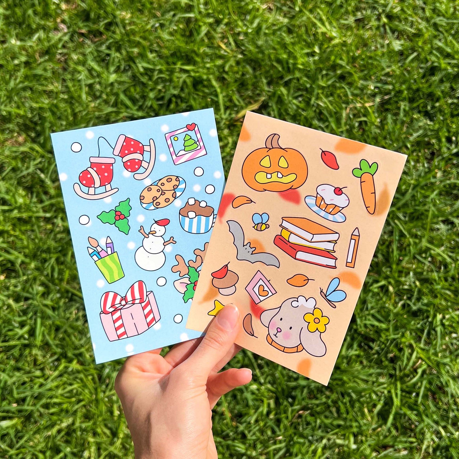 Amigos Canarios coloring book Vol.2 freebie stickers