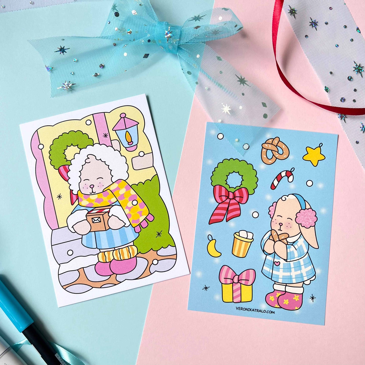 Amigos Canarios paperdolls winter freebies