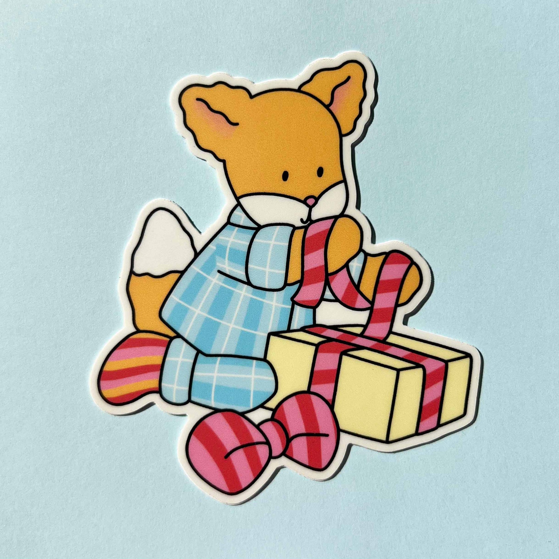 amigos canarios vinyl sticker foxy