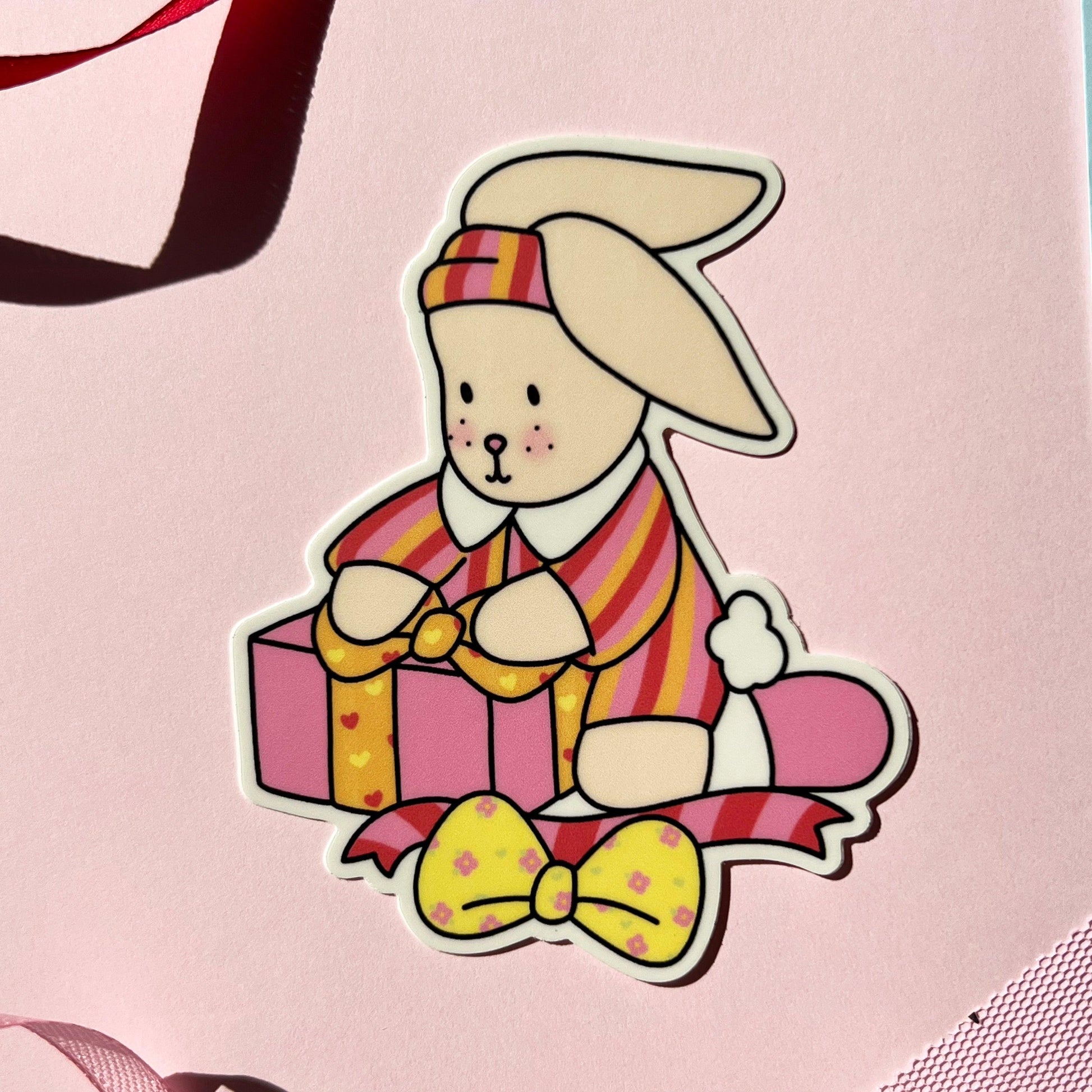amigos canarios bunny sticker vinyl