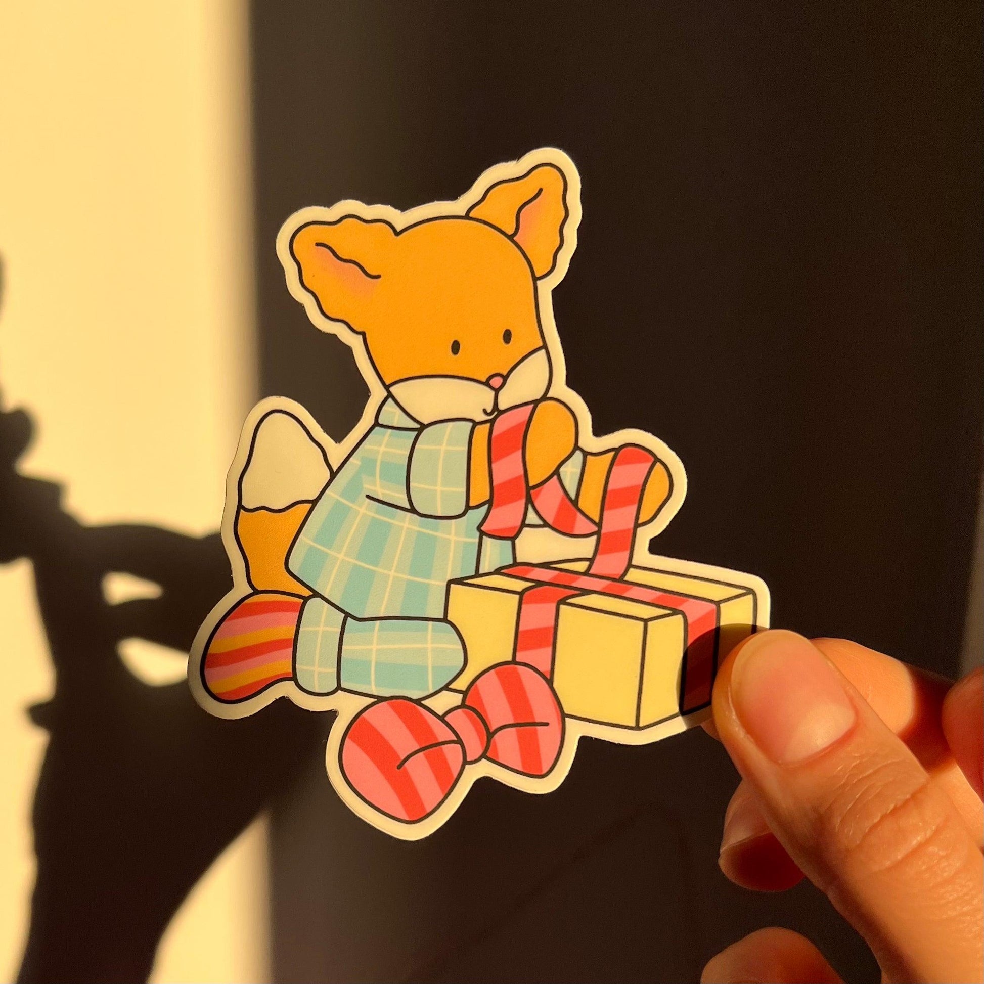 amigos canarios foxy vinyl sticker