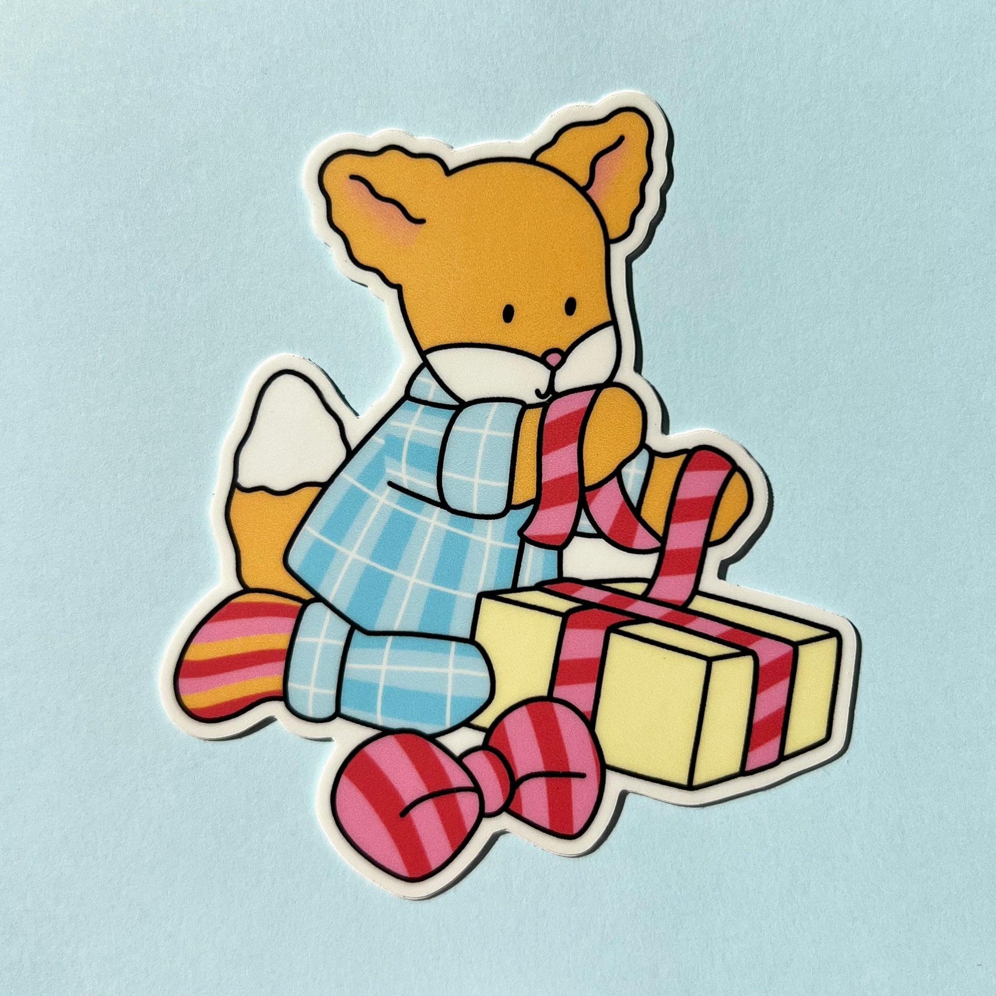 amigos canarios vinyl sticker foxy